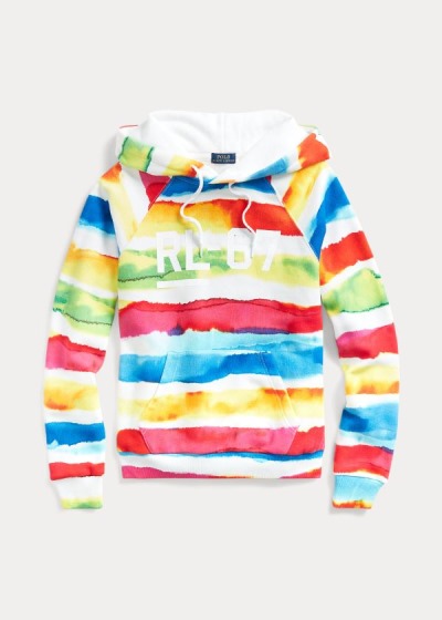 Sudaderas Con Capucha Polo Ralph Lauren Mujer Multicolor Rayas - Striped Fleece - ICNMP6943